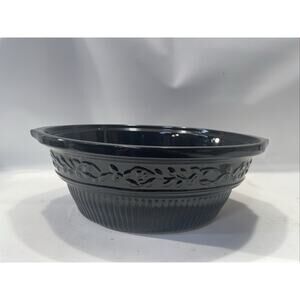 Chinese Porcelain Jingdezhen Black Glaze Flower Pots 14.56''